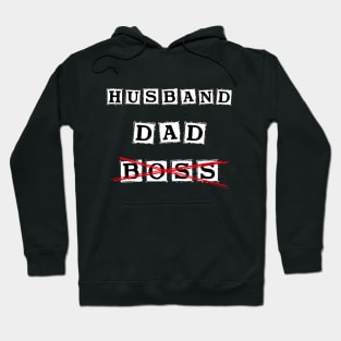 Husband dad boss Hoodie